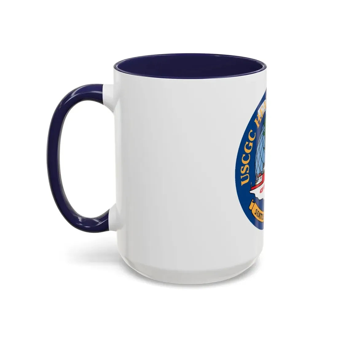 USCGC Healy WAGB 20 Seattle Wash (U.S. Coast Guard) Accent Coffee Mug - Go Mug Yourself