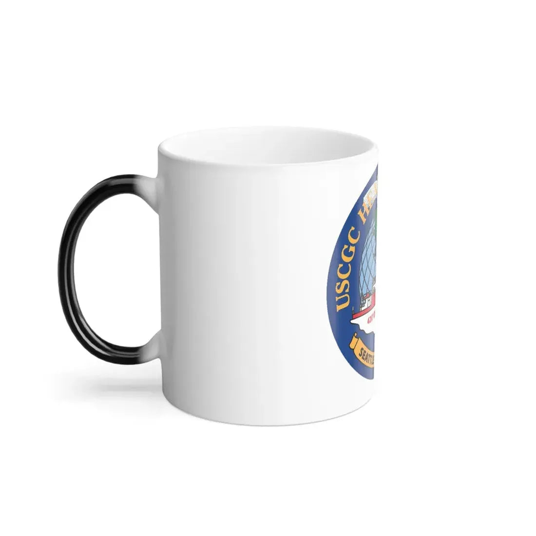 USCGC Healy WAGB 20 Seattle Wash (U.S. Coast Guard) Color Changing Coffee Mug - Go Mug Yourself