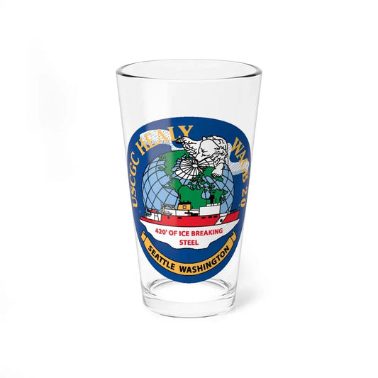 USCGC Healy WAGB 20 Seattle Wash (U.S. Coast Guard) Pint Glass 16oz 16oz - Go Mug Yourself