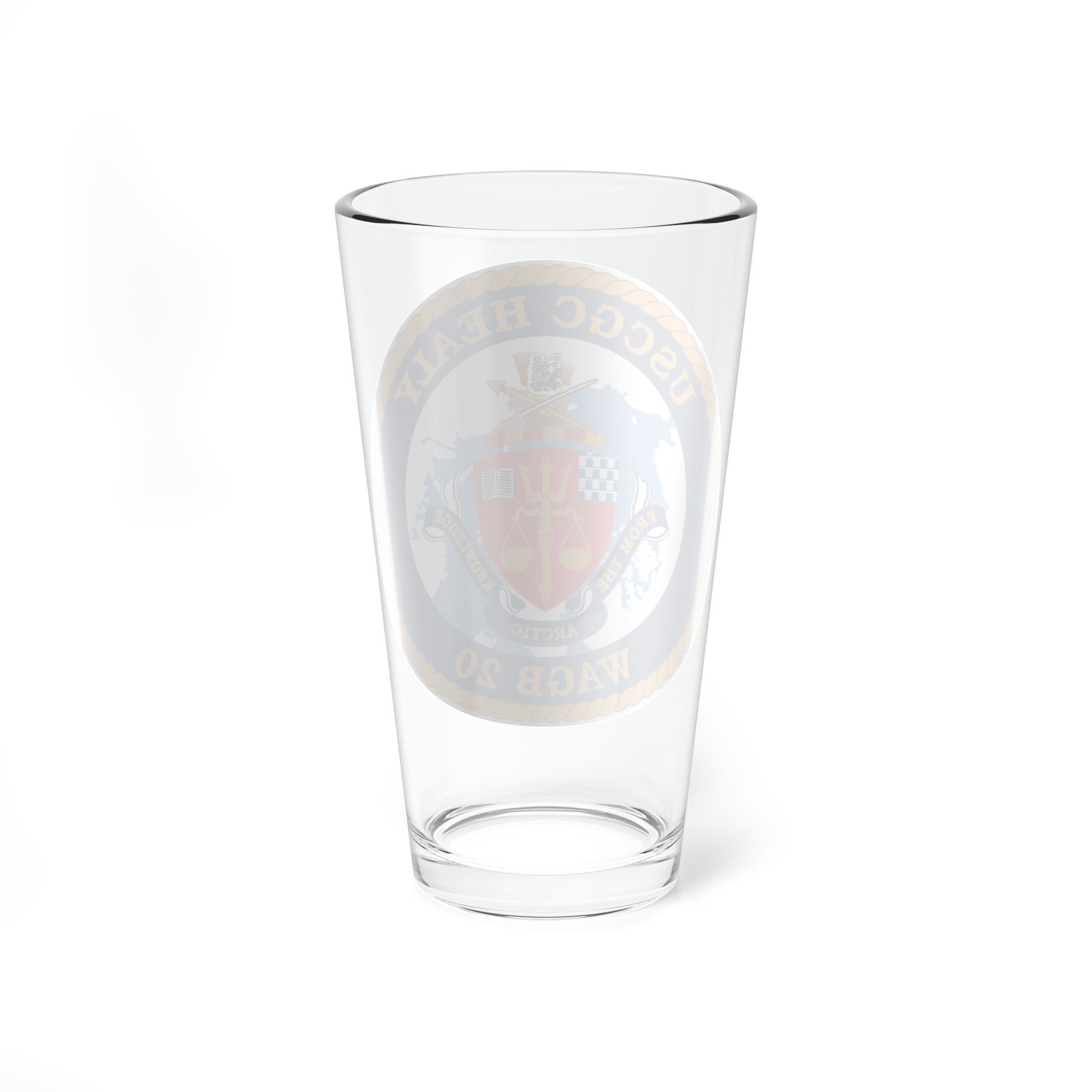 USCGC Healy WAGB 20 (U.S. Coast Guard) Pint Glass 16oz-Go Mug Yourself