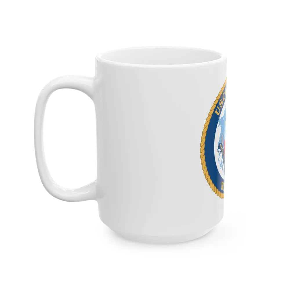 USCGC Healy WAGB 20 (U.S. Coast Guard) White Coffee Mug-Go Mug Yourself