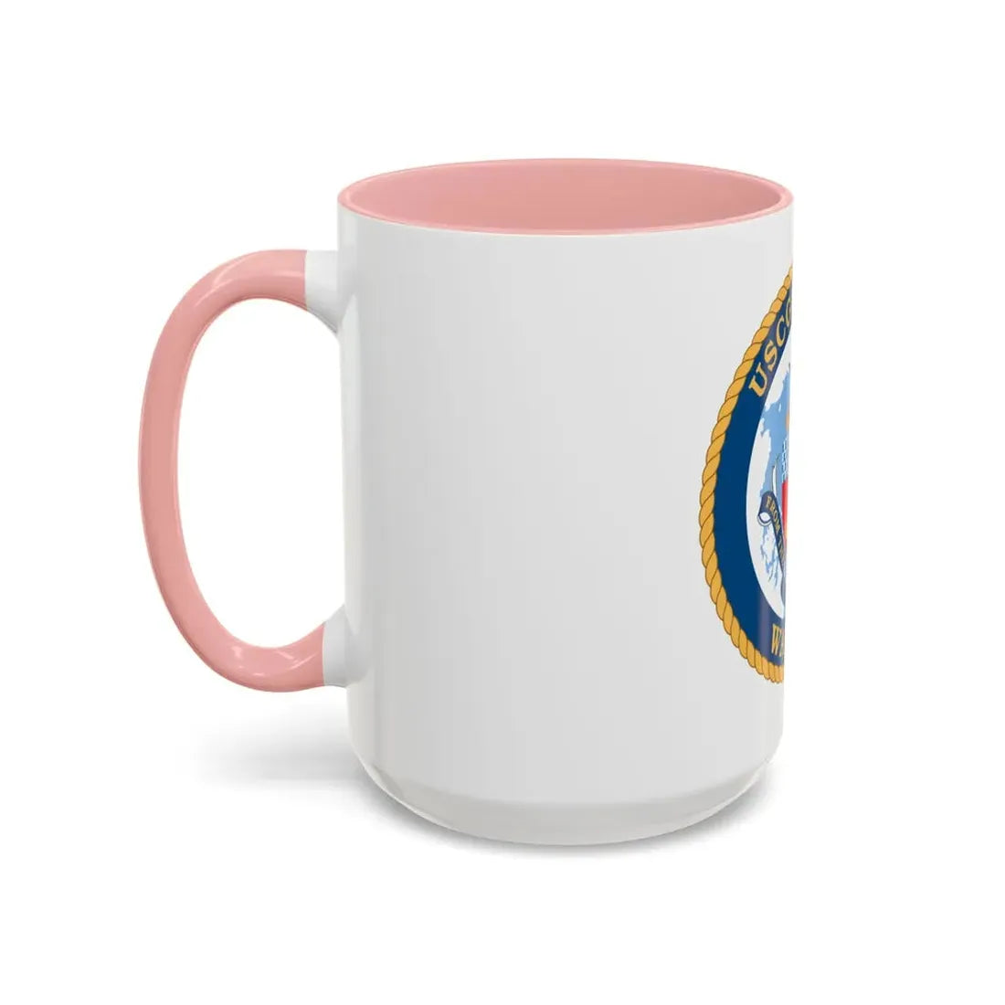 USCGC Healy WAGB 20 (U.S. Coast Guard) Accent Coffee Mug - Go Mug Yourself