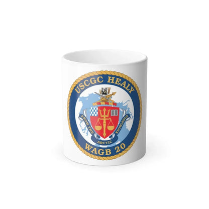 USCGC Healy WAGB 20 (U.S. Coast Guard) Color Changing Coffee Mug 11oz - Go Mug Yourself