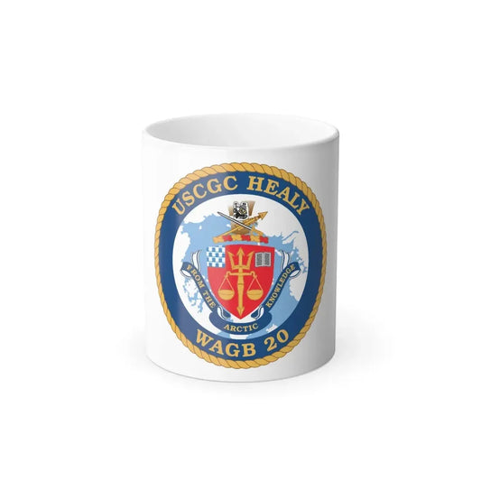 USCGC Healy WAGB 20 (U.S. Coast Guard) Color Changing Coffee Mug 11oz - Go Mug Yourself