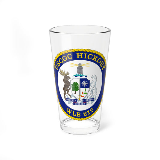 USCGC Hickory WLB 212 (U.S. Coast Guard) Pint Glass 16oz-16oz-Go Mug Yourself