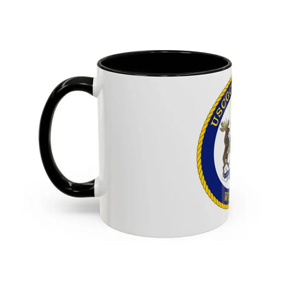 USCGC Hickory WLB 212 (U.S. Coast Guard) Accent Coffee Mug - Go Mug Yourself