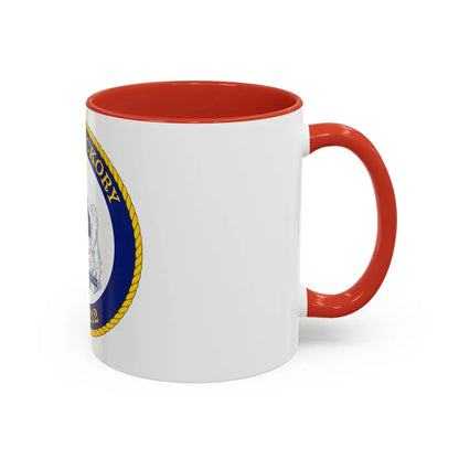 USCGC Hickory WLB 212 (U.S. Coast Guard) Accent Coffee Mug - Go Mug Yourself