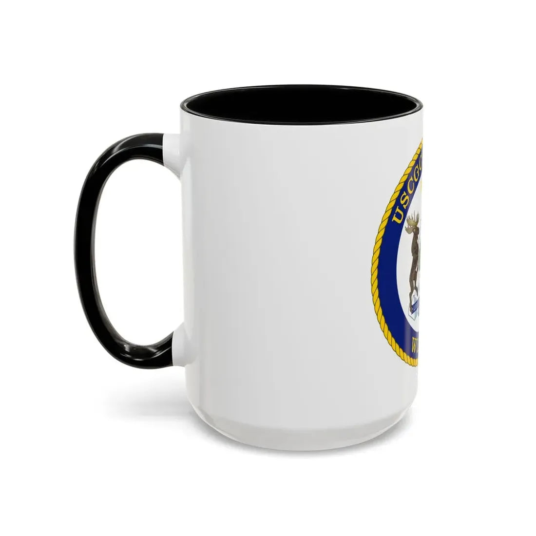 USCGC Hickory WLB 212 (U.S. Coast Guard) Accent Coffee Mug - Go Mug Yourself