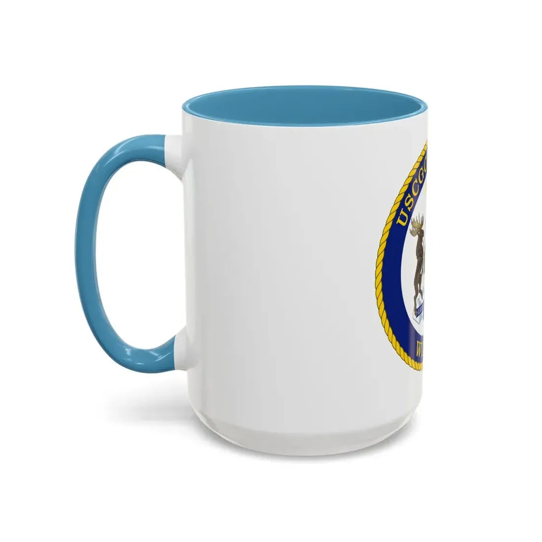 USCGC Hickory WLB 212 (U.S. Coast Guard) Accent Coffee Mug - Go Mug Yourself