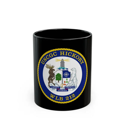 USCGC Hickory WLB 212 (U.S. Coast Guard) Black Coffee Mug 11oz - Go Mug Yourself