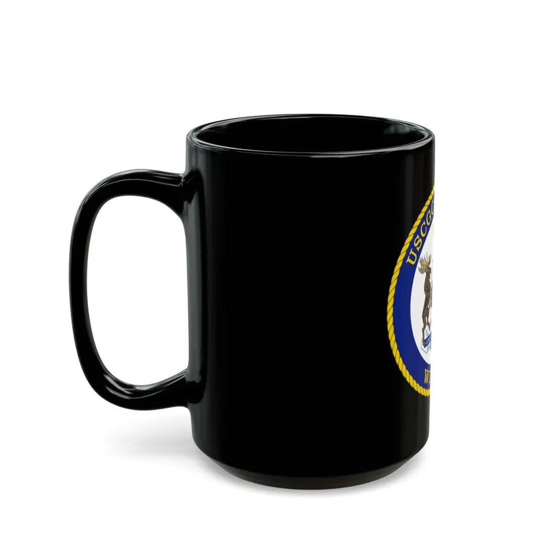 USCGC Hickory WLB 212 (U.S. Coast Guard) Black Coffee Mug - Go Mug Yourself