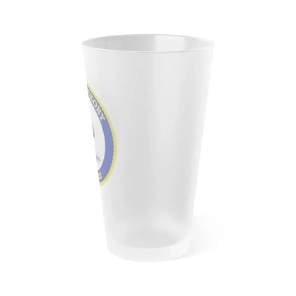 USCGC Hickory WLB 212 (U.S. Coast Guard) Frosted Pint Glass 16oz - Go Mug Yourself