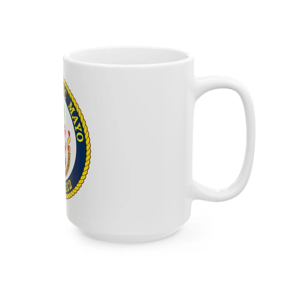 USCGC Isaac Mayo WPC 1112 (U.S. Coast Guard) White Coffee Mug-Go Mug Yourself