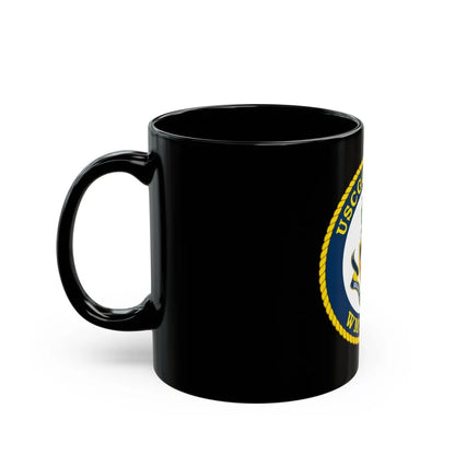 USCGC James WMSL 754 (U.S. Coast Guard) Black Coffee Mug-Go Mug Yourself