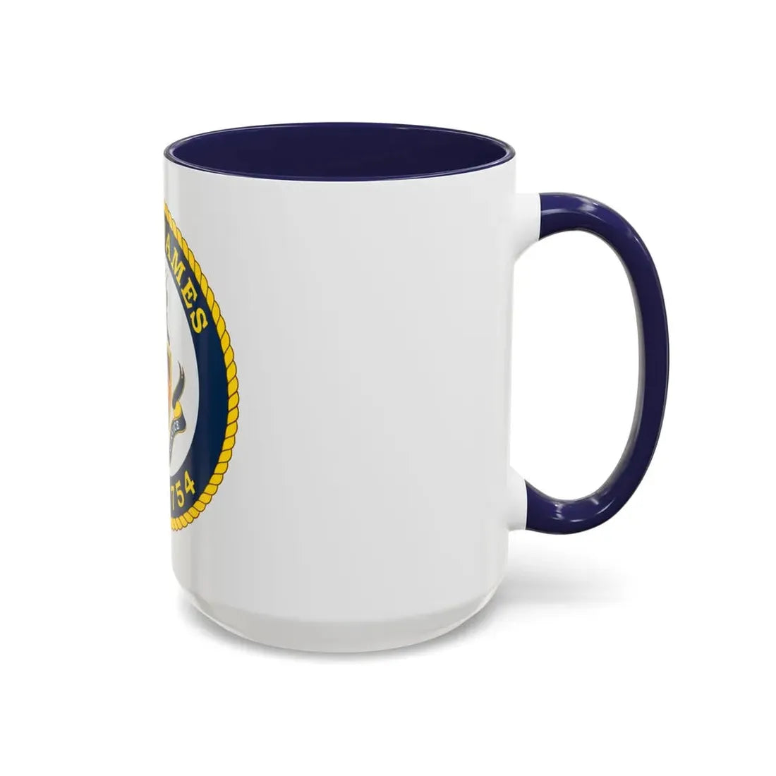 USCGC James WMSL 754 (U.S. Coast Guard) Accent Coffee Mug - Go Mug Yourself