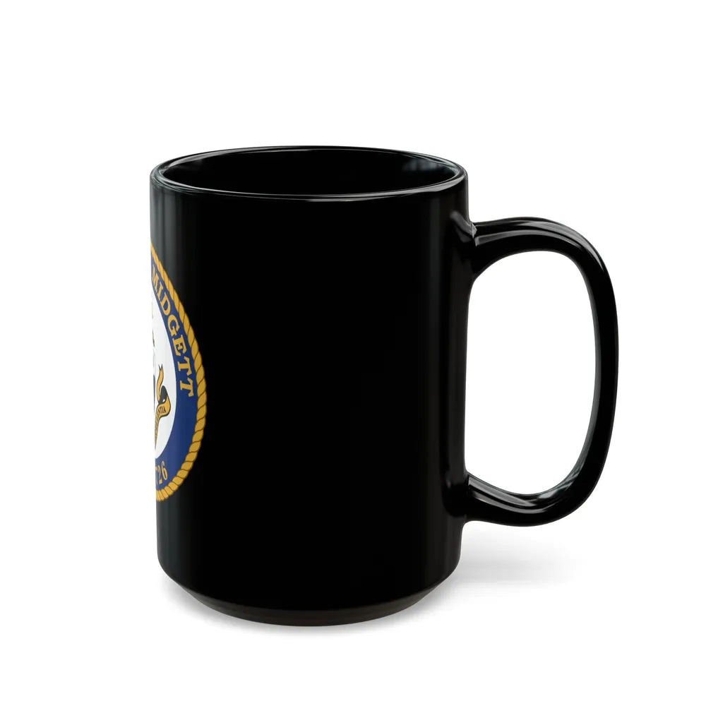 USCGC John Midgett WHEC 726 (U.S. Coast Guard) Black Coffee Mug-Go Mug Yourself