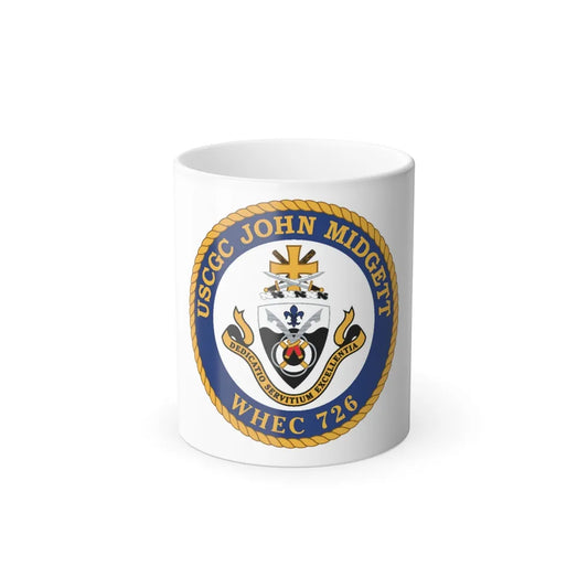 USCGC John Midgett WHEC 726 (U.S. Coast Guard) Color Changing Mug 11oz-11oz-Go Mug Yourself
