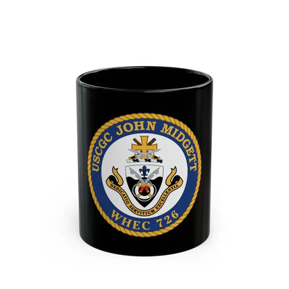 USCGC John Midgett WHEC 726 (U.S. Coast Guard) Black Coffee Mug 11oz - Go Mug Yourself