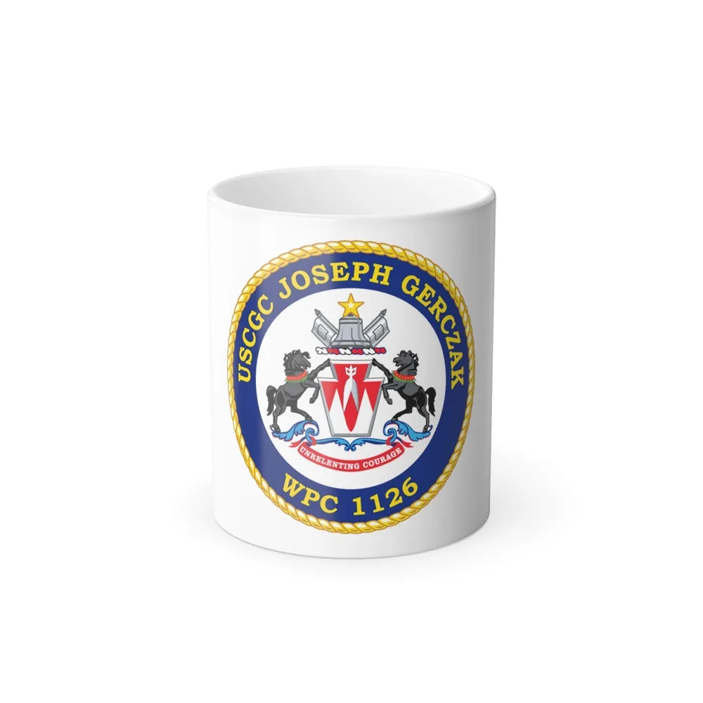 USCGC JOSEPH GERCZAK WPC 1126 (U.S. Coast Guard) Color Changing Mug 11oz-11oz-Go Mug Yourself