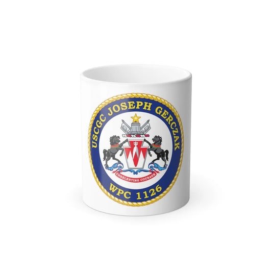 USCGC JOSEPH GERCZAK WPC 1126 (U.S. Coast Guard) Color Changing Mug 11oz-11oz-Go Mug Yourself