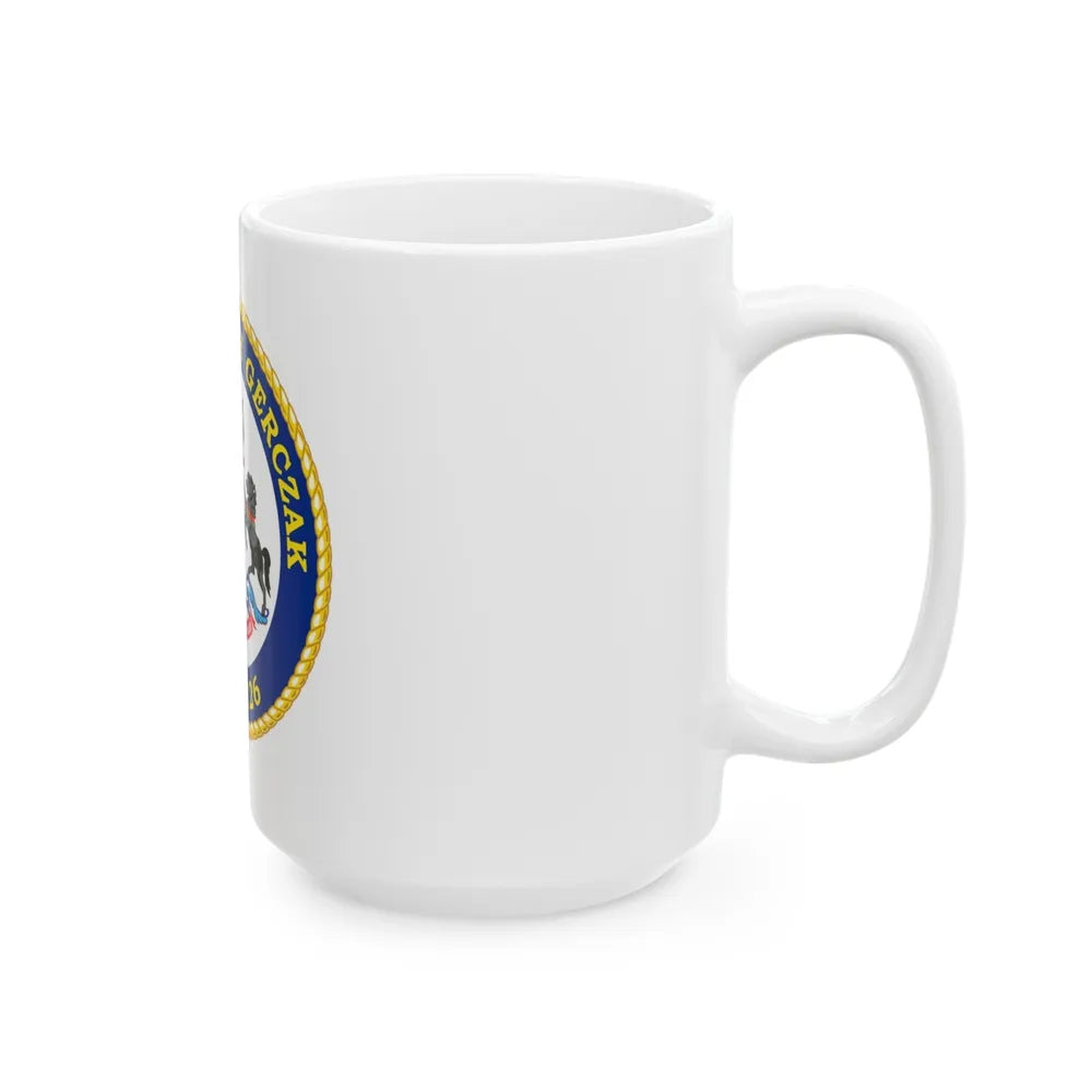 USCGC JOSEPH GERCZAK WPC 1126 (U.S. Coast Guard) White Coffee Mug-Go Mug Yourself