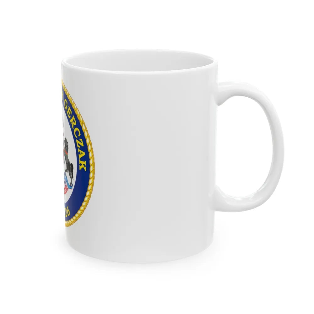 USCGC JOSEPH GERCZAK WPC 1126 (U.S. Coast Guard) White Coffee Mug-Go Mug Yourself