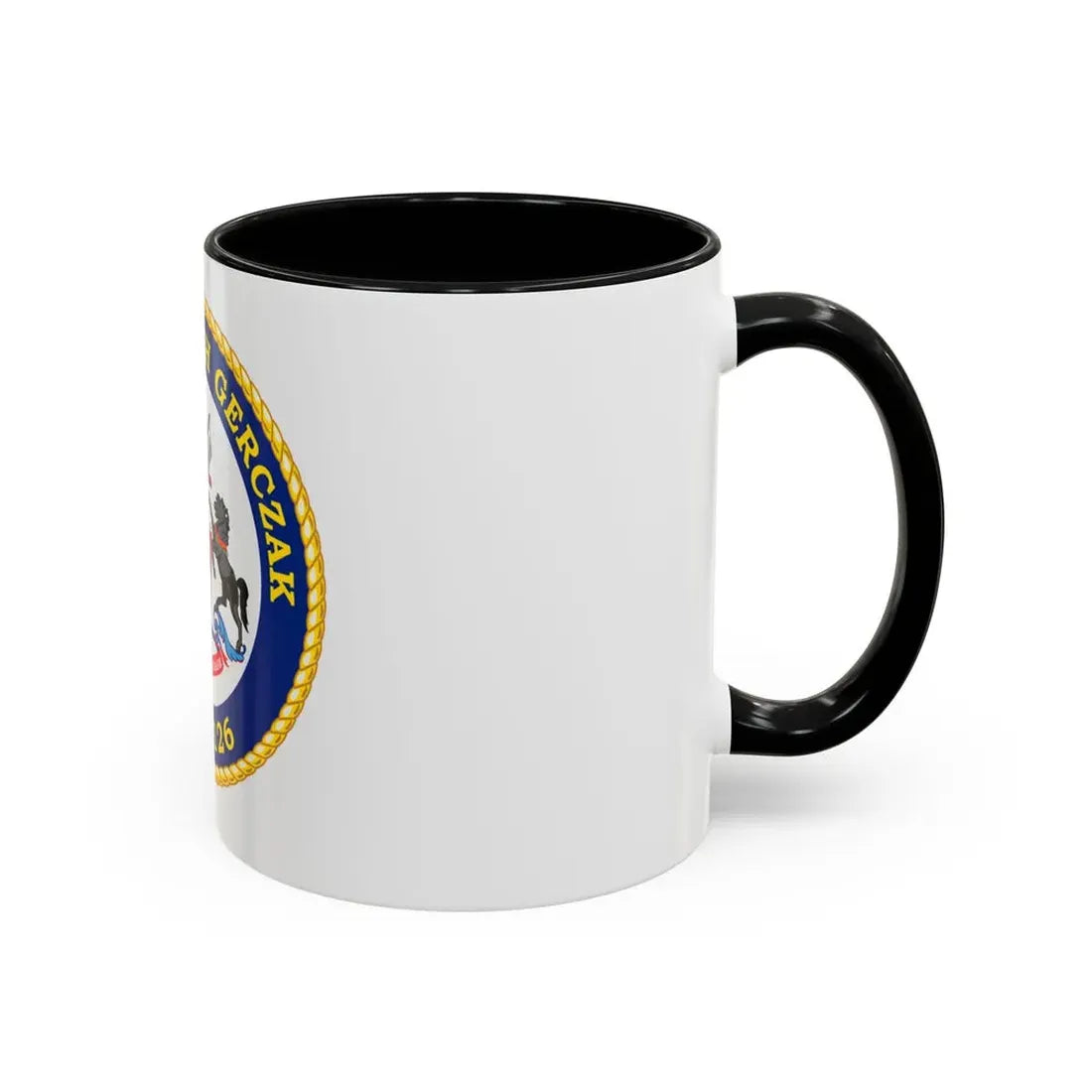 USCGC JOSEPH GERCZAK WPC 1126 (U.S. Coast Guard) Accent Coffee Mug - Go Mug Yourself