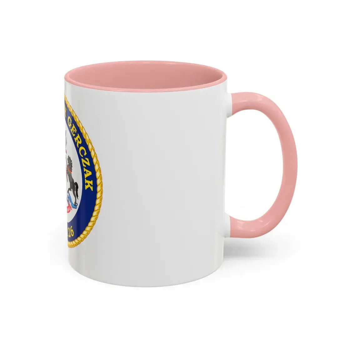 USCGC JOSEPH GERCZAK WPC 1126 (U.S. Coast Guard) Accent Coffee Mug - Go Mug Yourself