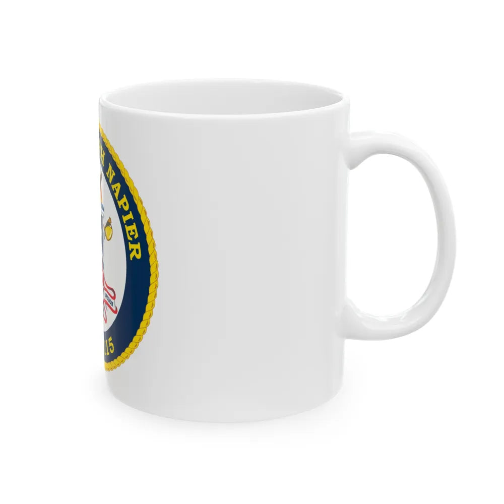 USCGC Joseph Napier WPC 115 (U.S. Coast Guard) White Coffee Mug-Go Mug Yourself