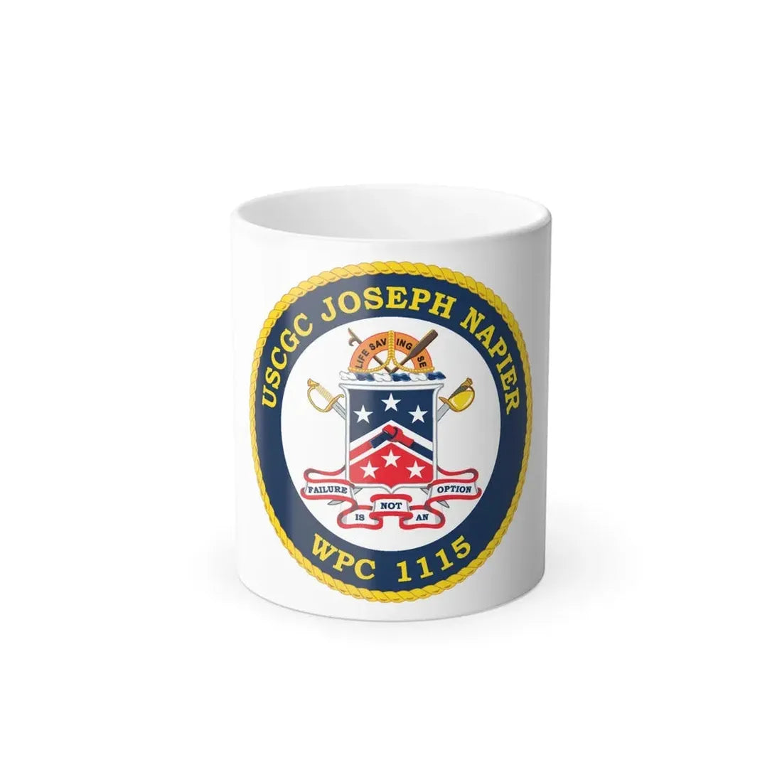 USCGC Joseph Napier WPC 115 (U.S. Coast Guard) Color Changing Coffee Mug 11oz - Go Mug Yourself