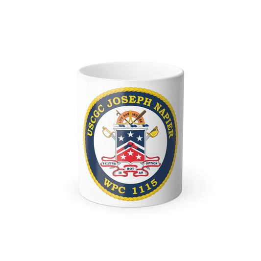 USCGC Joseph Napier WPC 115 (U.S. Coast Guard) Color Changing Coffee Mug 11oz - Go Mug Yourself