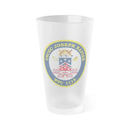 USCGC Joseph Napier WPC 115 (U.S. Coast Guard) Frosted Pint Glass 16oz Default Title - Go Mug Yourself