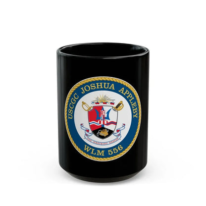 USCGC Joshua Appleby WLM 556 (U.S. Coast Guard) Black Coffee Mug 15oz - Go Mug Yourself