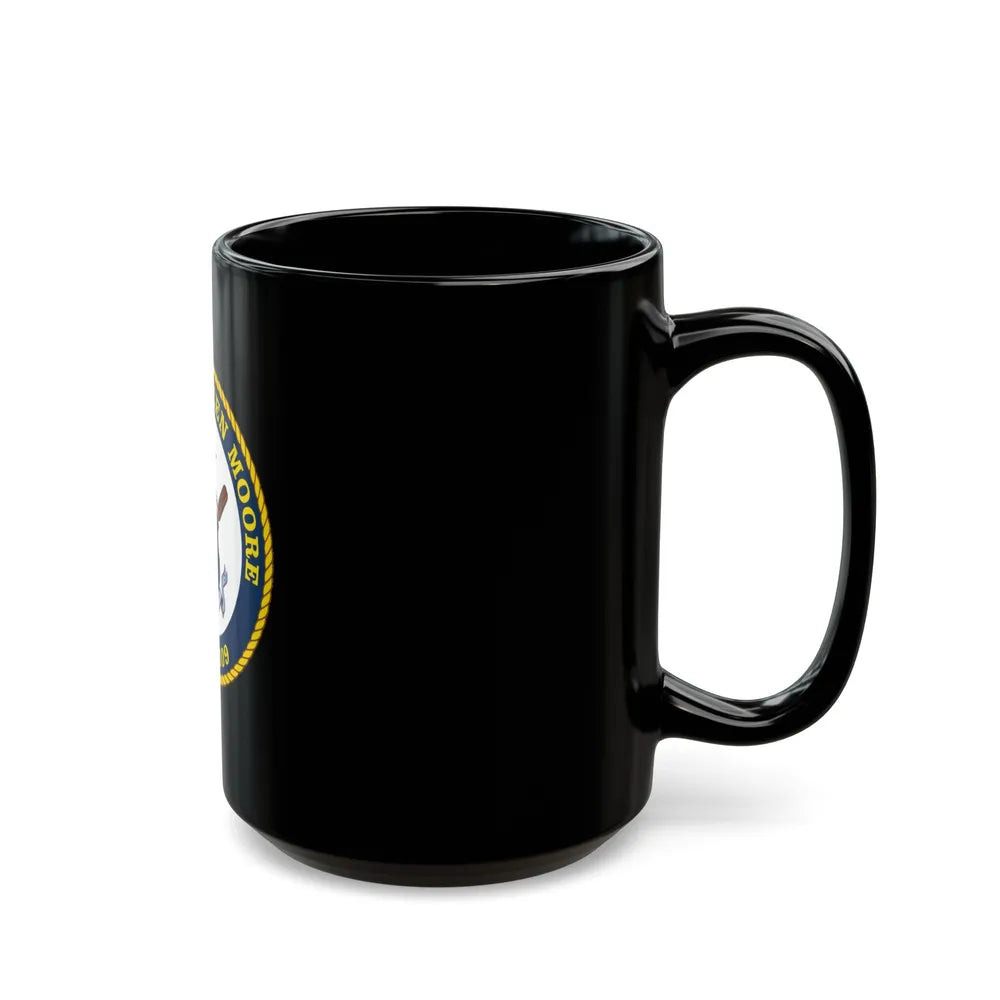 USCGC Kathleen Moore (U.S. Coast Guard) Black Coffee Mug-Go Mug Yourself