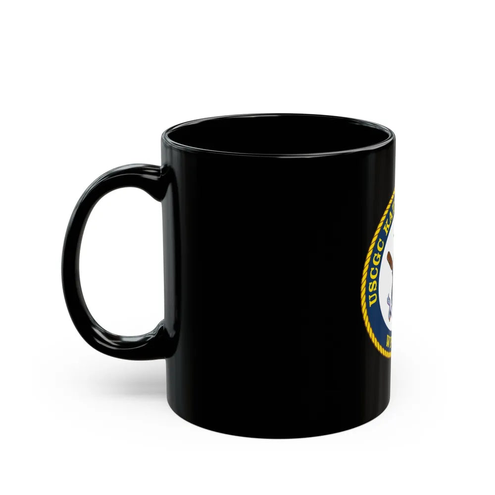 USCGC Kathleen Moore (U.S. Coast Guard) Black Coffee Mug-Go Mug Yourself