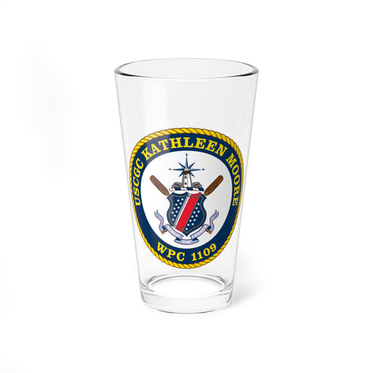 USCGC Kathleen Moore (U.S. Coast Guard) Pint Glass 16oz-16oz-Go Mug Yourself