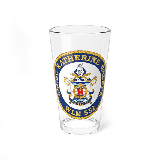 USCGC Kathrine Walker WLM 552 (U.S. Coast Guard) Pint Glass 16oz-16oz-Go Mug Yourself