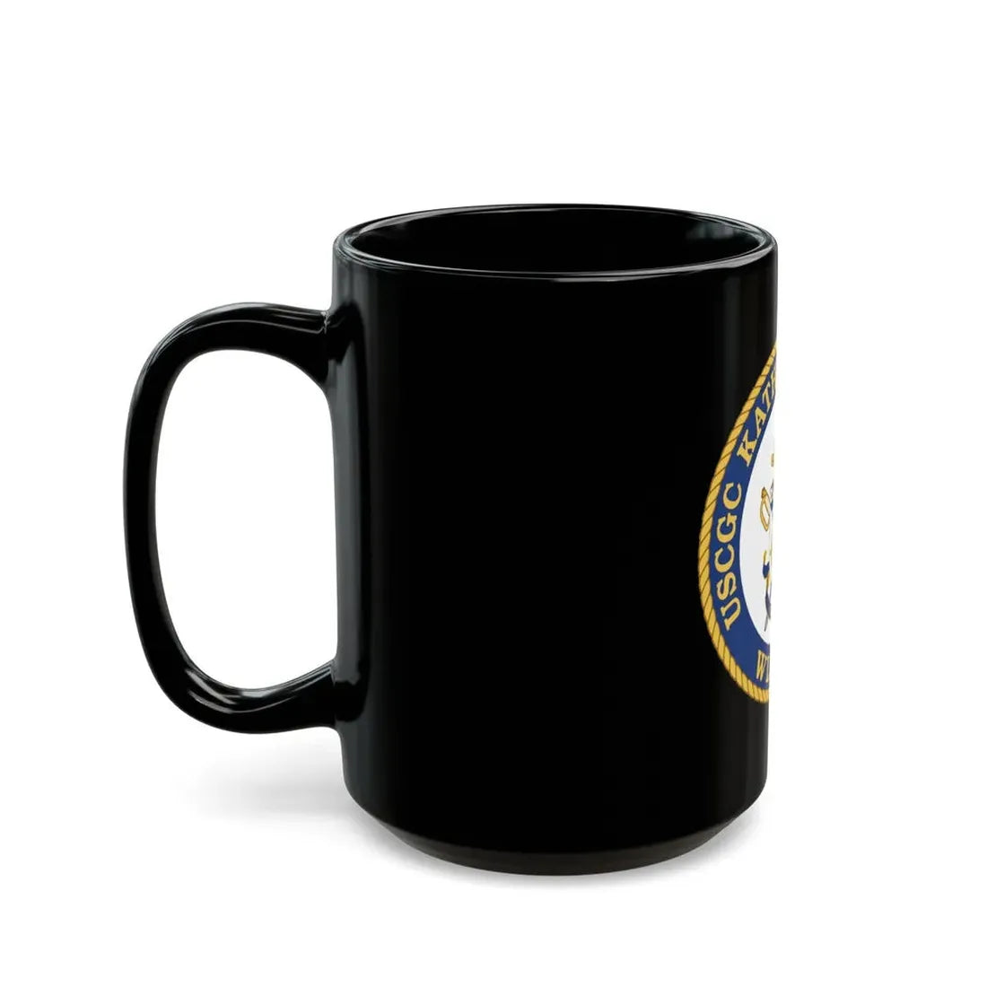 USCGC Kathrine Walker WLM 552 (U.S. Coast Guard) Black Coffee Mug - Go Mug Yourself