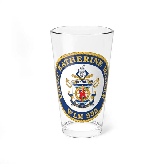 USCGC Kathrine Walker WLM 552 (U.S. Coast Guard) Pint Glass 16oz 16oz - Go Mug Yourself