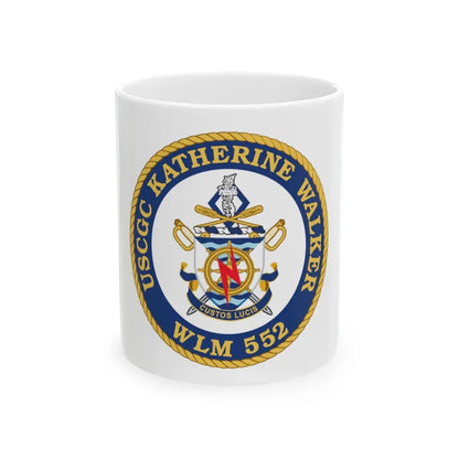 USCGC Kathrine Walker WLM 552 (U.S. Coast Guard) White Coffee Mug 11oz - Go Mug Yourself