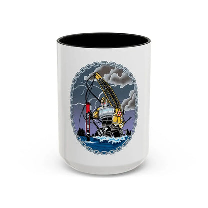USCGC KENNEBEC (U.S. Coast Guard) Accent Coffee Mug 15oz Black - Go Mug Yourself