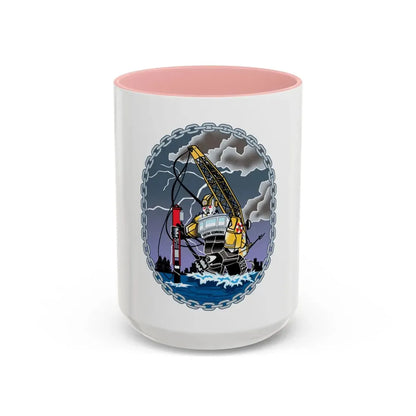 USCGC KENNEBEC (U.S. Coast Guard) Accent Coffee Mug 15oz Pink - Go Mug Yourself