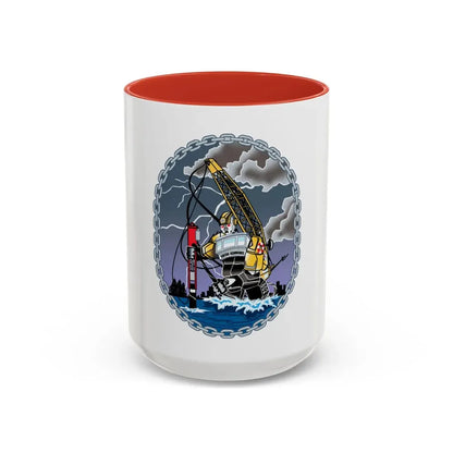 USCGC KENNEBEC (U.S. Coast Guard) Accent Coffee Mug 15oz Red - Go Mug Yourself