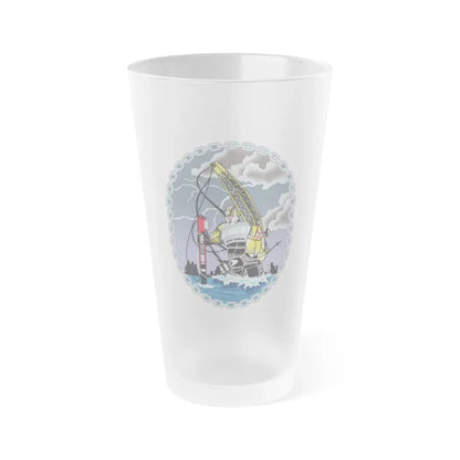 USCGC KENNEBEC (U.S. Coast Guard) Frosted Pint Glass 16oz Default Title - Go Mug Yourself