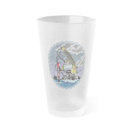 USCGC KENNEBEC (U.S. Coast Guard) Frosted Pint Glass 16oz Default Title - Go Mug Yourself