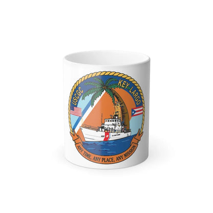 USCGC Key Largo WPB 1324 1 (U.S. Coast Guard) Color Changing Mug 11oz-11oz-Go Mug Yourself