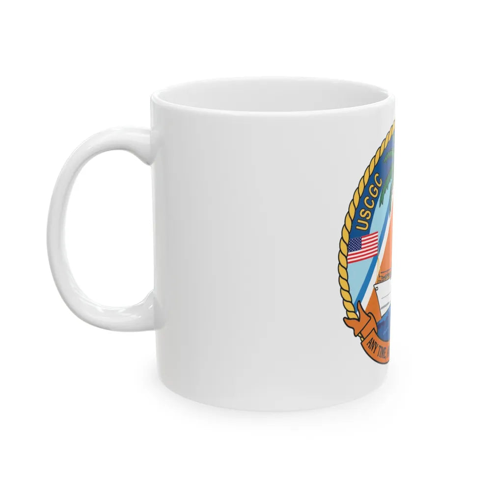 USCGC Key Largo WPB 1324 1 (U.S. Coast Guard) White Coffee Mug-Go Mug Yourself