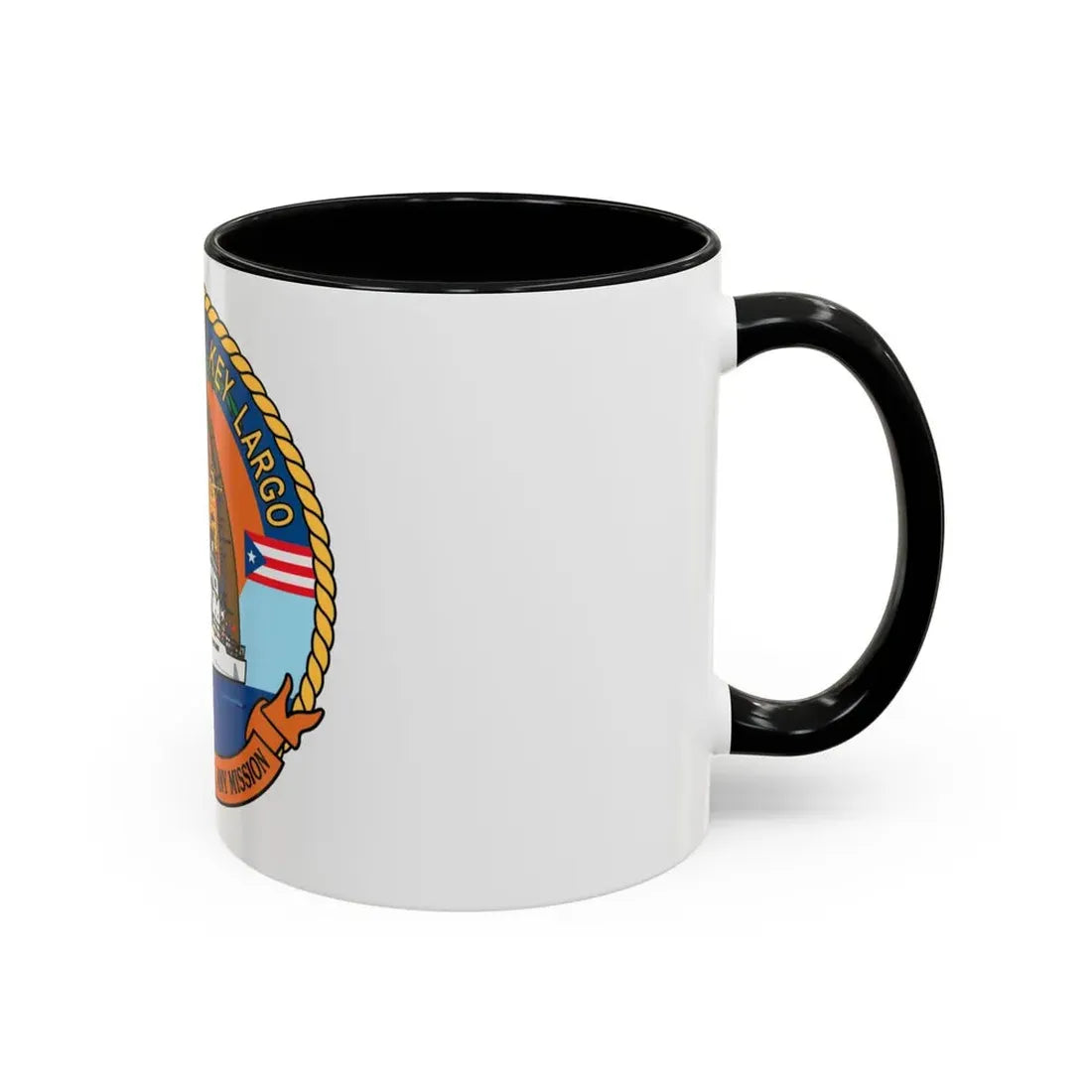 USCGC Key Largo WPB 1324 1 (U.S. Coast Guard) Accent Coffee Mug - Go Mug Yourself