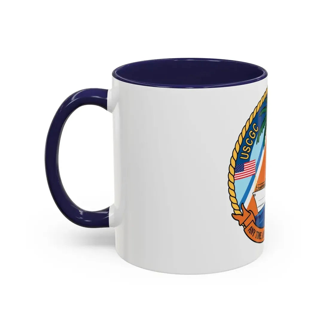 USCGC Key Largo WPB 1324 1 (U.S. Coast Guard) Accent Coffee Mug - Go Mug Yourself