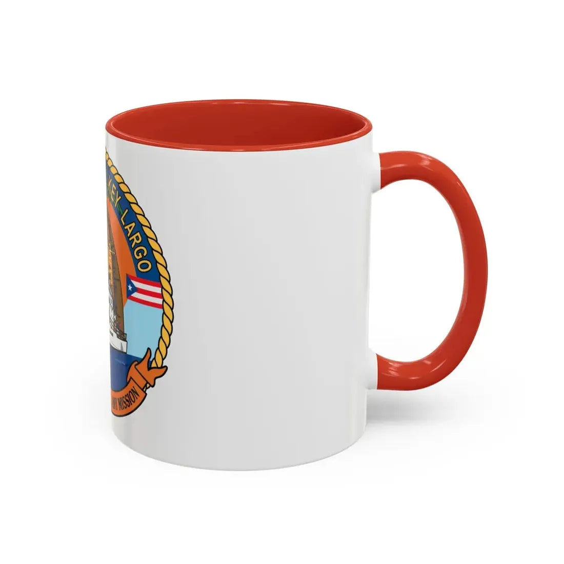 USCGC Key Largo WPB 1324 1 (U.S. Coast Guard) Accent Coffee Mug - Go Mug Yourself